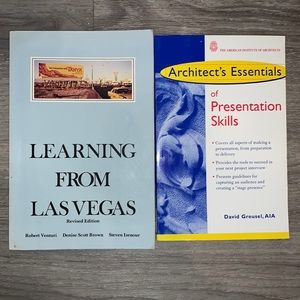 Two books related to architecture